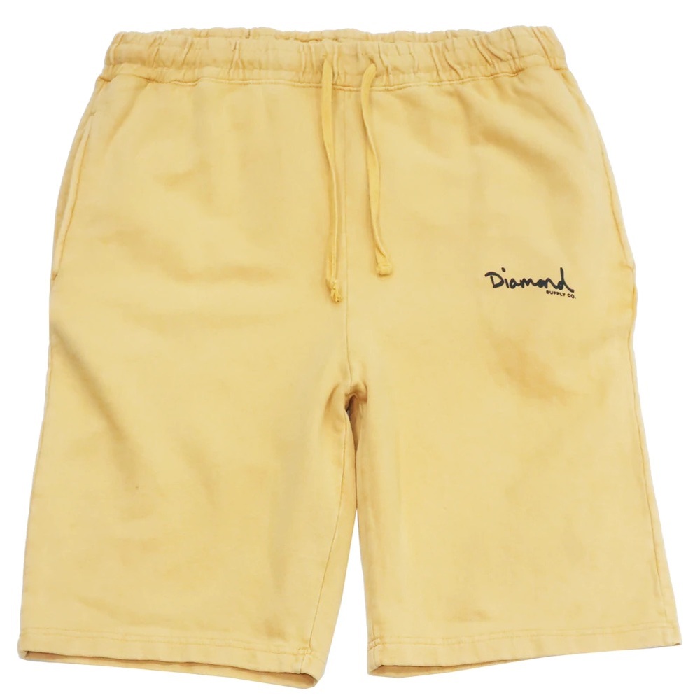 Diamond Supply Co. Yellow Men's Shorts
